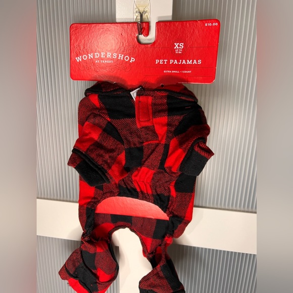 Plaid pet pajamas size XS - Picture 5 of 5